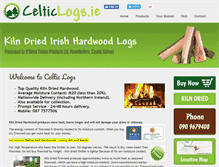 Tablet Screenshot of celticlogs.ie